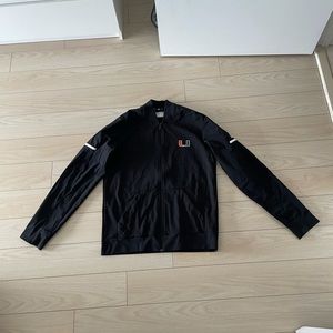 adidas Miami Hurricanes Climalite Track Jacket